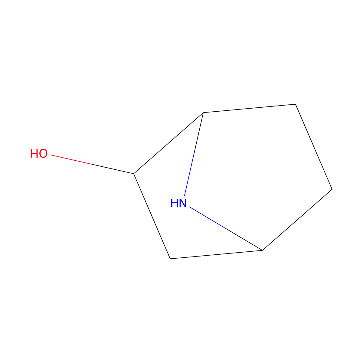 (1R,2S,4S)-Rel-7-Azabicyclo[2.2.1]heptan-2-ol molecular structure, CAS 191468-74-3