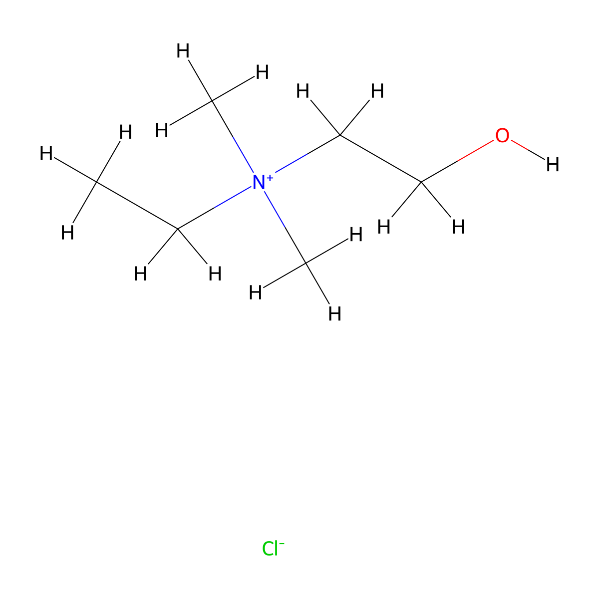 Quaternary ammonium compounds, C12-18-alkyl(hydroxyethyl)dimethyl, chlorides molecular structure, CAS 19147-34-3