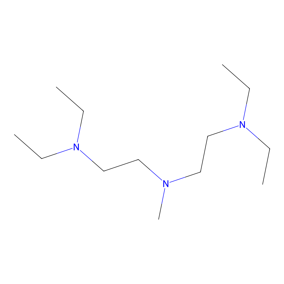 N~1~-[2-(Diethylamino)ethyl]-N~2~,N~2~-diethyl-N~1~-methylethane-1,2-diamine molecular structure, CAS 19155-06-7