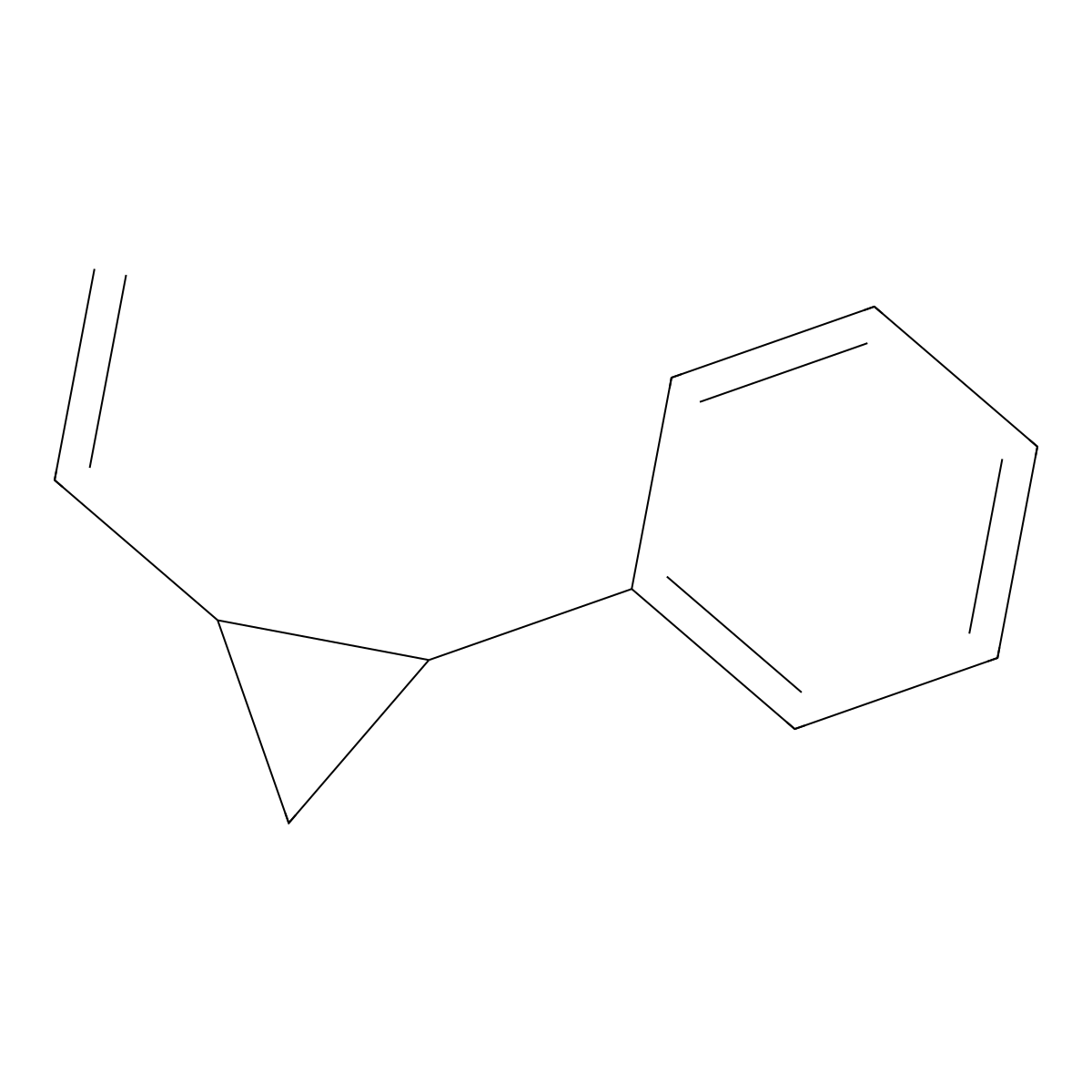 1-Phenyl-2-vinylcyclopropane molecular structure, CAS 19159-61-6