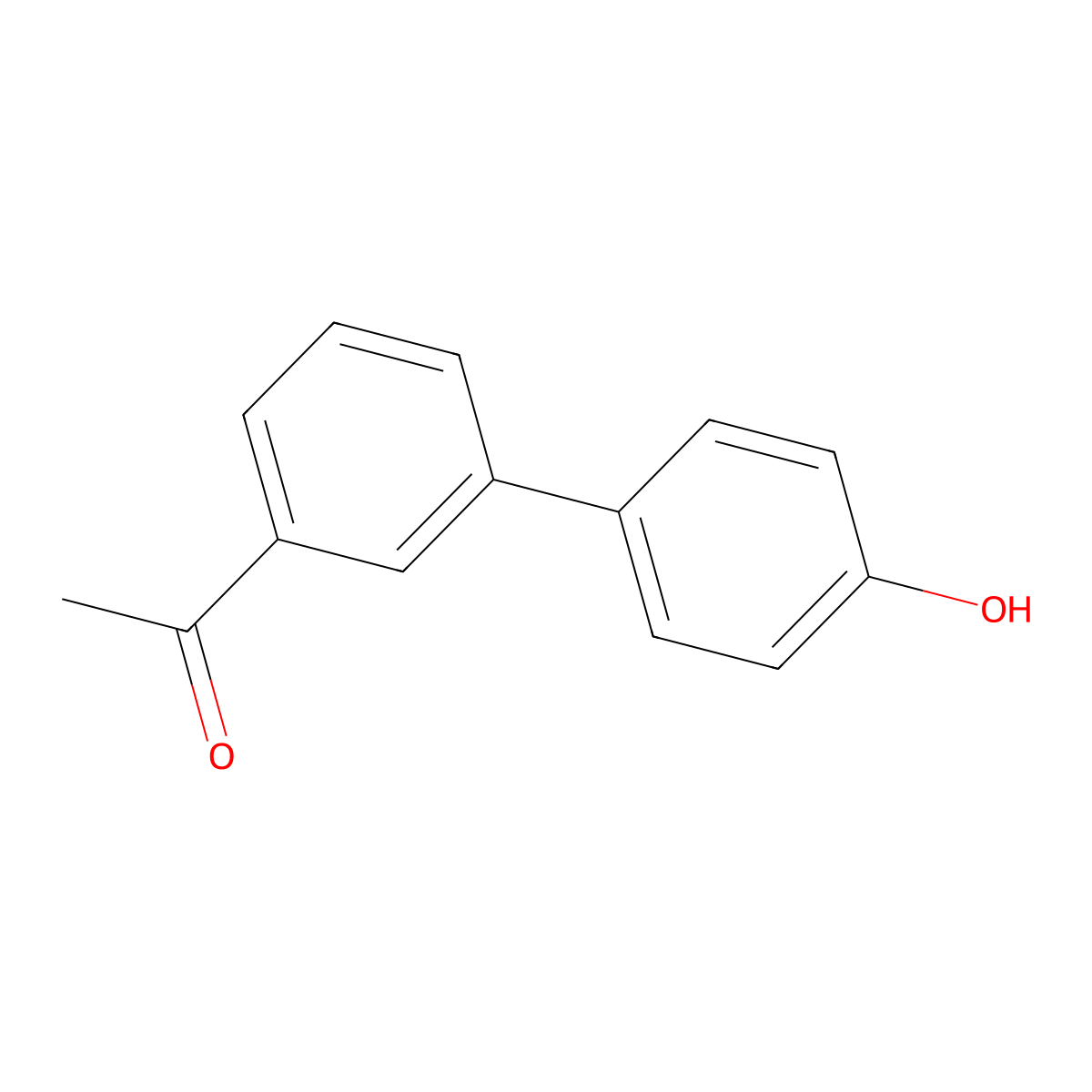 1-(4'-Hydroxy-1,1'-biphenyl-3-yl)ethanone molecular structure, CAS 191724-09-1