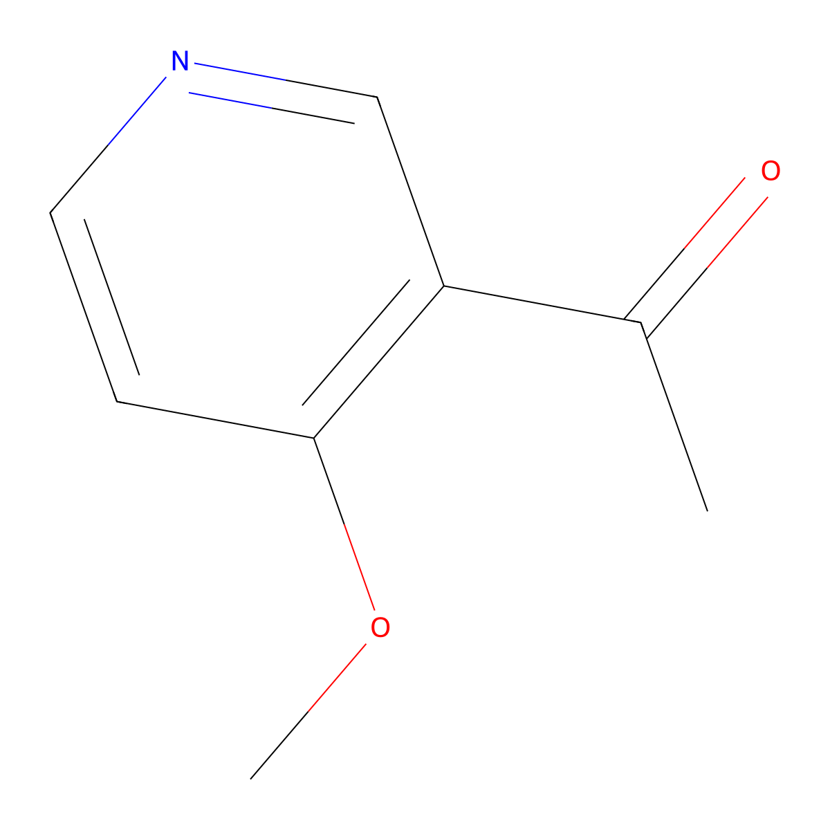 1-(4-Methoxypyridin-3-YL)ethanone molecular structure, CAS 191725-82-3