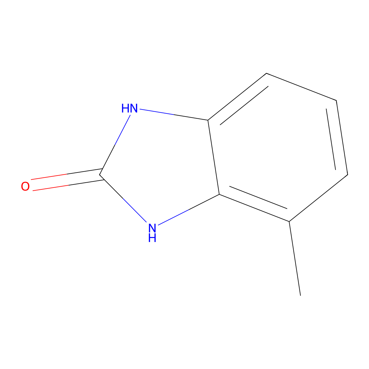 4-methyl-2,3-dihydro-1H-1,3-benzodiazol-2-one molecular structure, CAS 19190-68-2