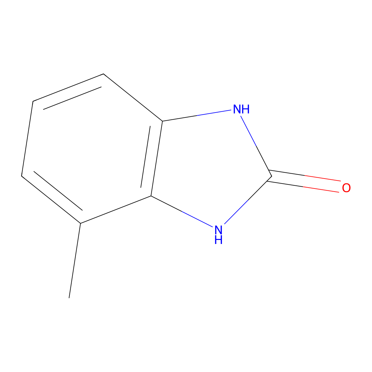 4-methyl-2,3-dihydro-1H-1,3-benzodiazol-2-one molecular structure, CAS 19190-68-2