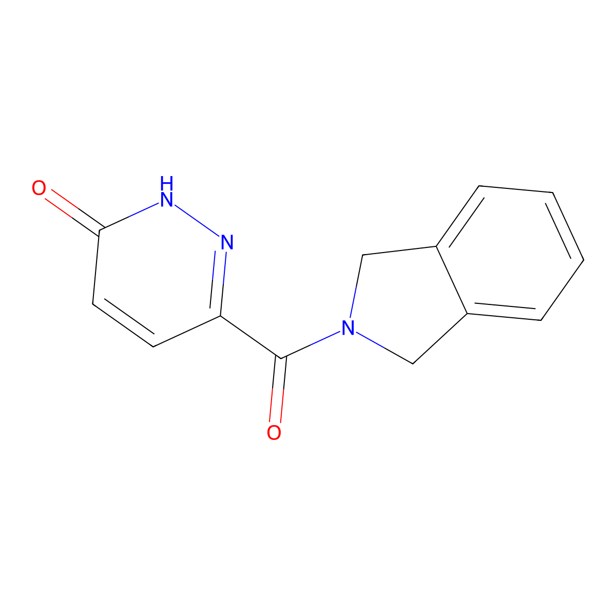 6-(isoindoline-2-carbonyl)pyridazin-3(2H)-one molecular structure, CAS 1919367-44-4