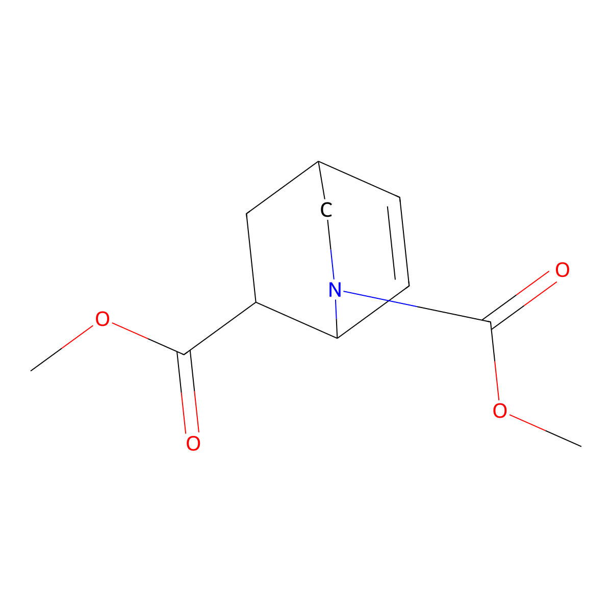 2,6-Dimethyl 2-azabicyclo[2.2.2]oct-7-ene-2,6-dicarboxylate molecular structure, CAS 191937-34-5