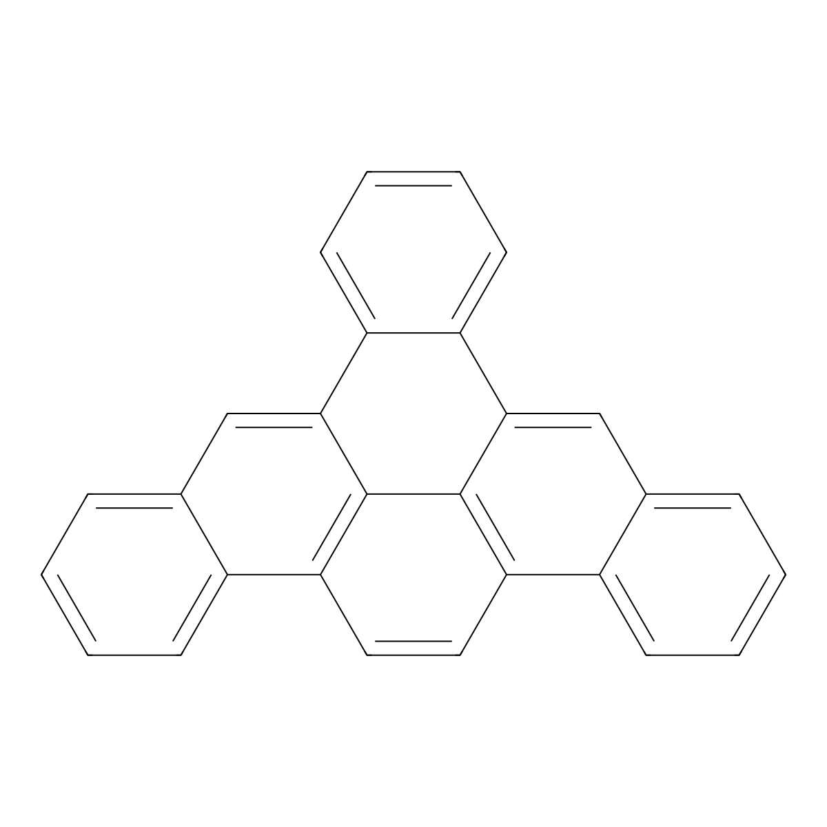 Dibenzo[h,rst]pentaphene molecular structure, CAS 192-47-2