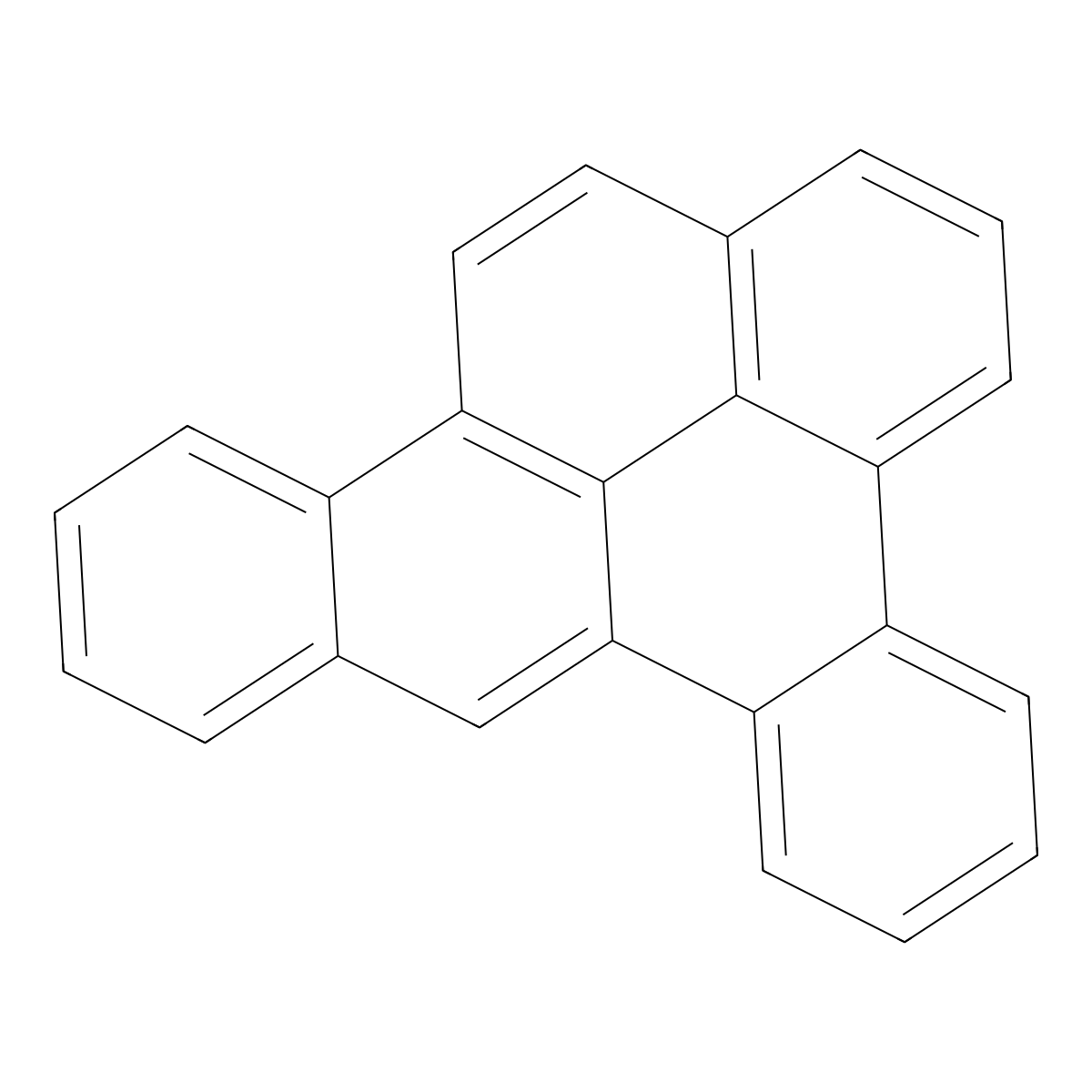 DIBENZO(a,e)PYRENE molecular structure, CAS 192-65-4