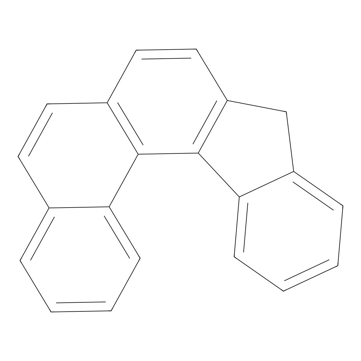 9h-Indeno[2,1-c]phenanthrene molecular structure, CAS 192-87-0