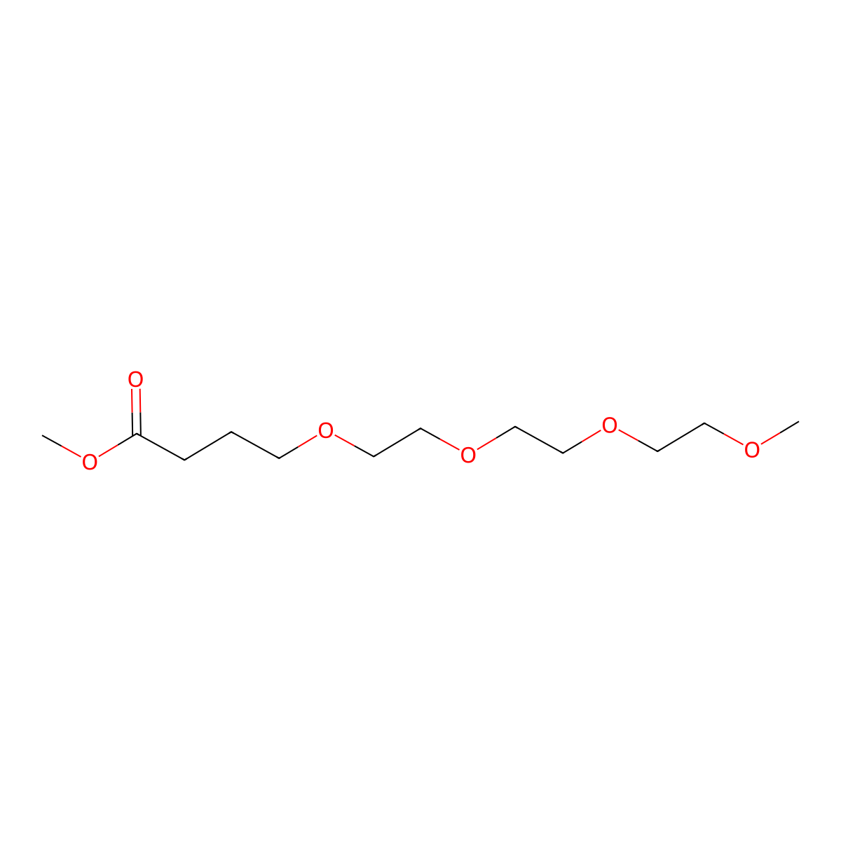 m-PEG4-(CH2)3-methyl ester molecular structure, CAS 1920109-55-2