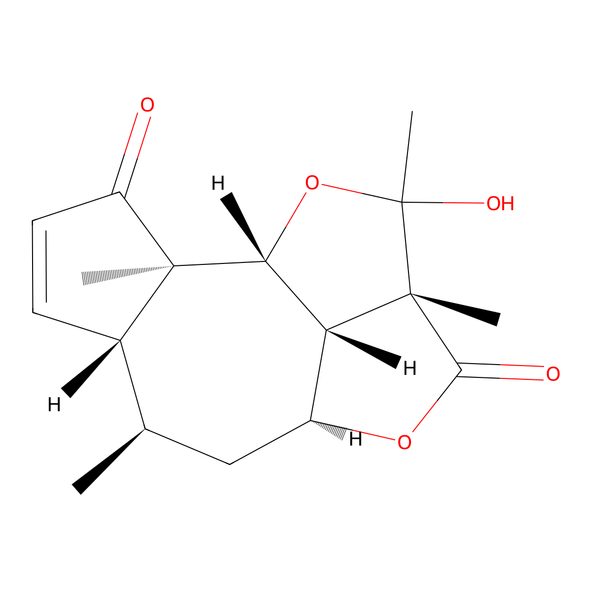 Tenulin molecular structure, CAS 19202-92-7