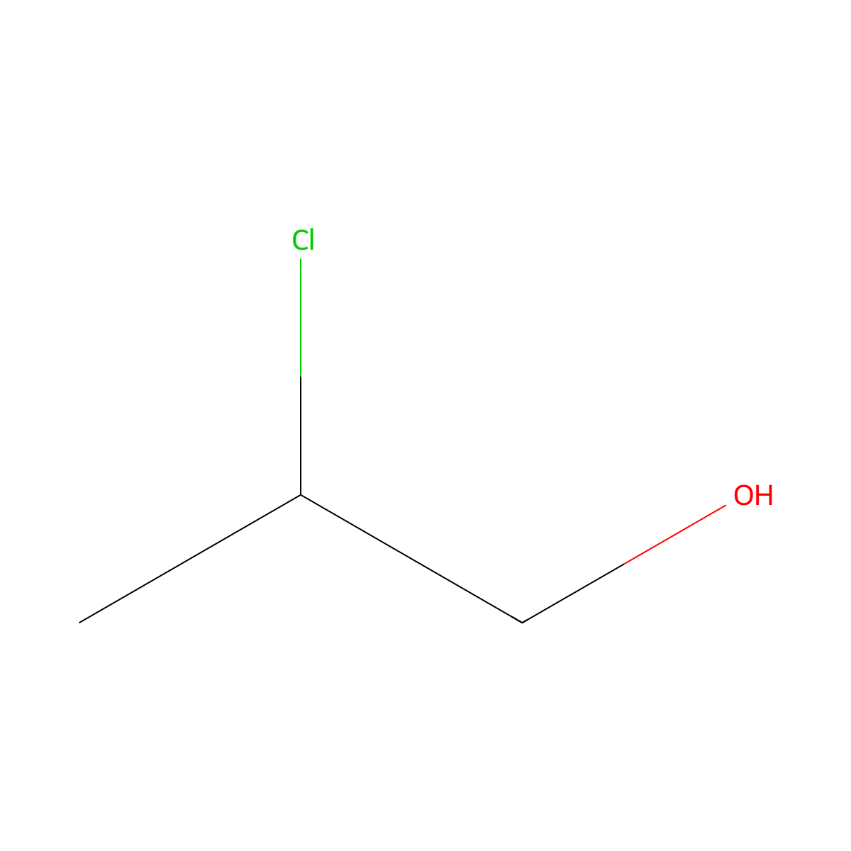 (S)-(+)-2-Chloro-1-propanol molecular structure, CAS 19210-21-0