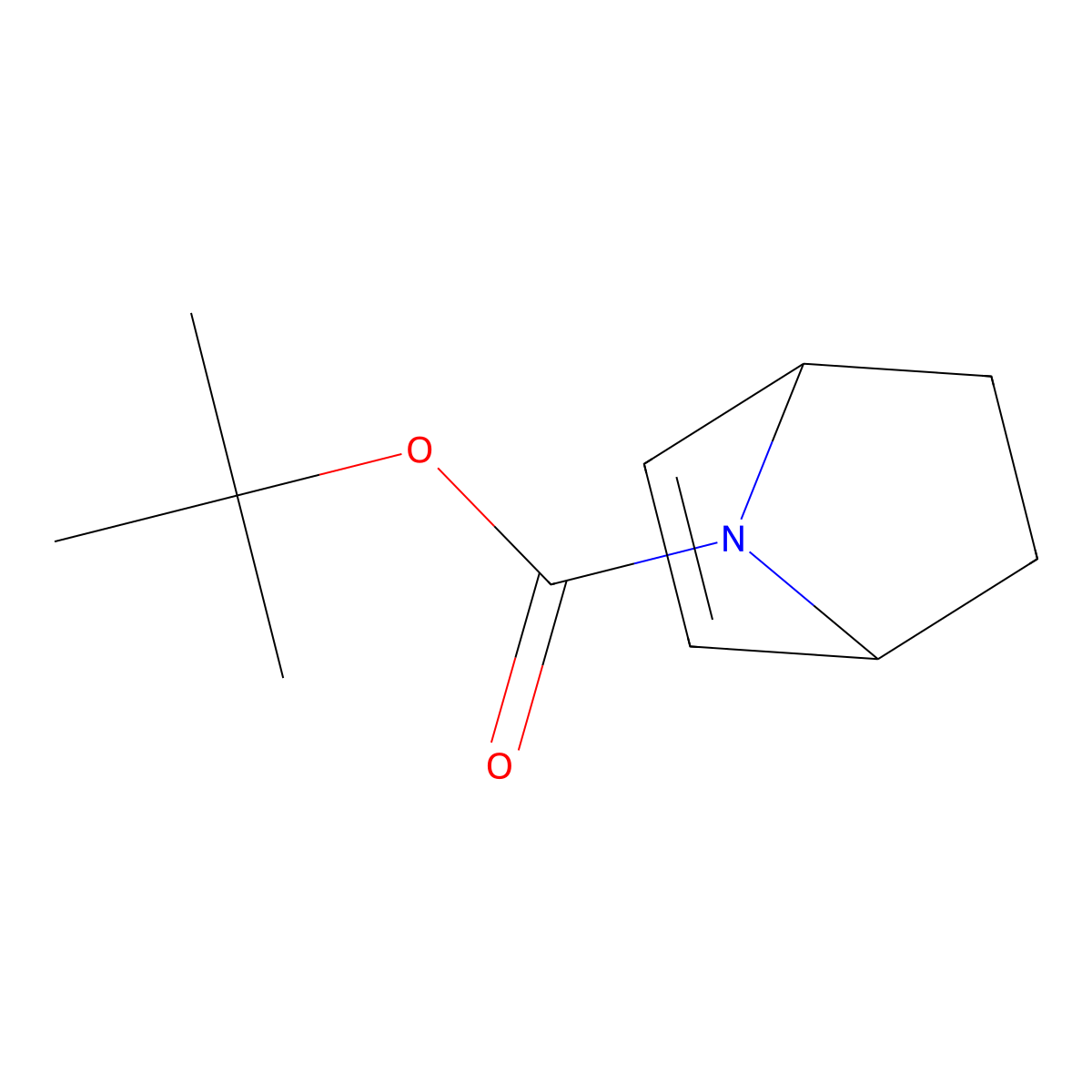 tert-butyl (1R,4S)-7-azabicyclo[2.2.1]hept-2-ene-7-carboxylate molecular structure, CAS 192118-47-1