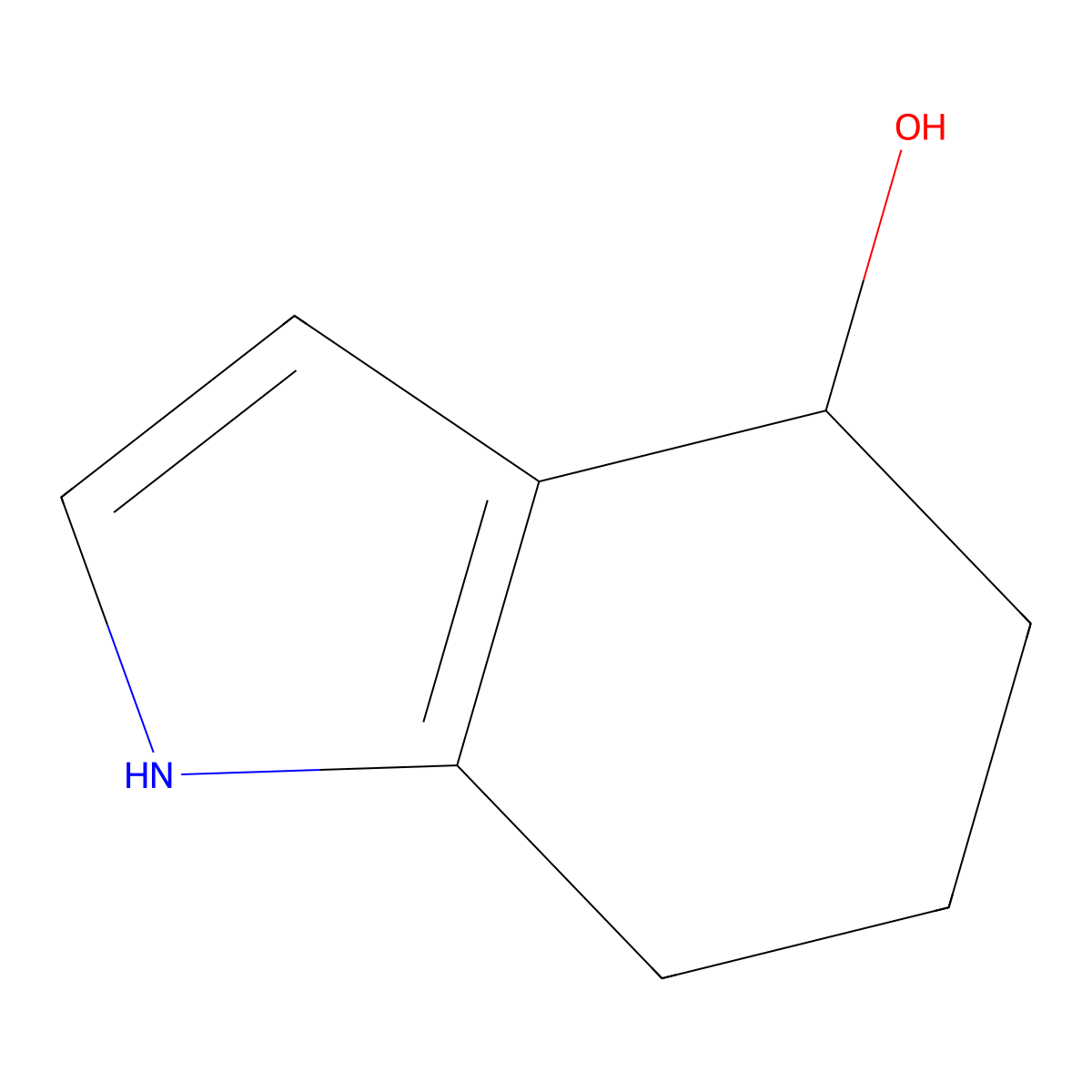 4,5,6,7-tetrahydro-1H-indol-4-ol molecular structure, CAS 192130-35-1