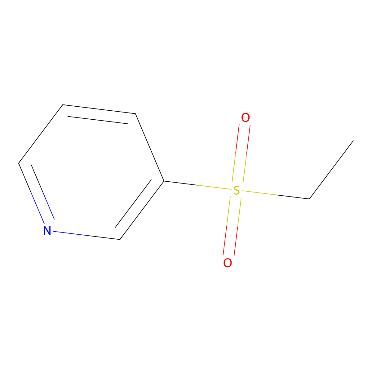 3-(Ethanesulfonyl)pyridine molecular structure, CAS 192203-94-4