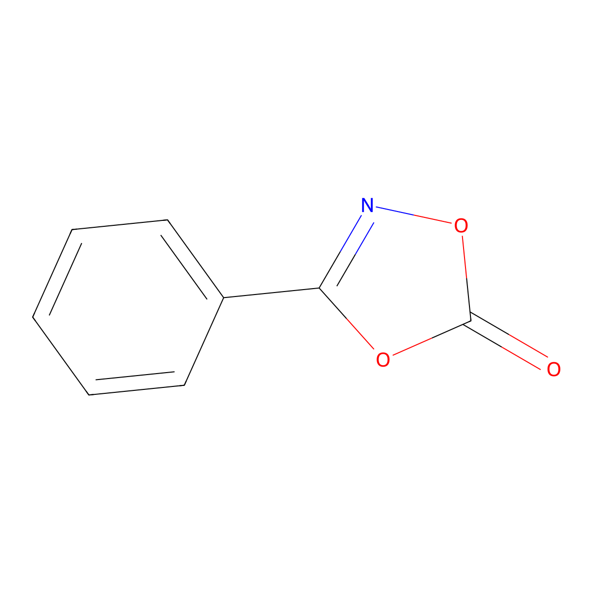 3-Phenyl-1,4,2-dioxazol-5-one molecular structure, CAS 19226-36-9