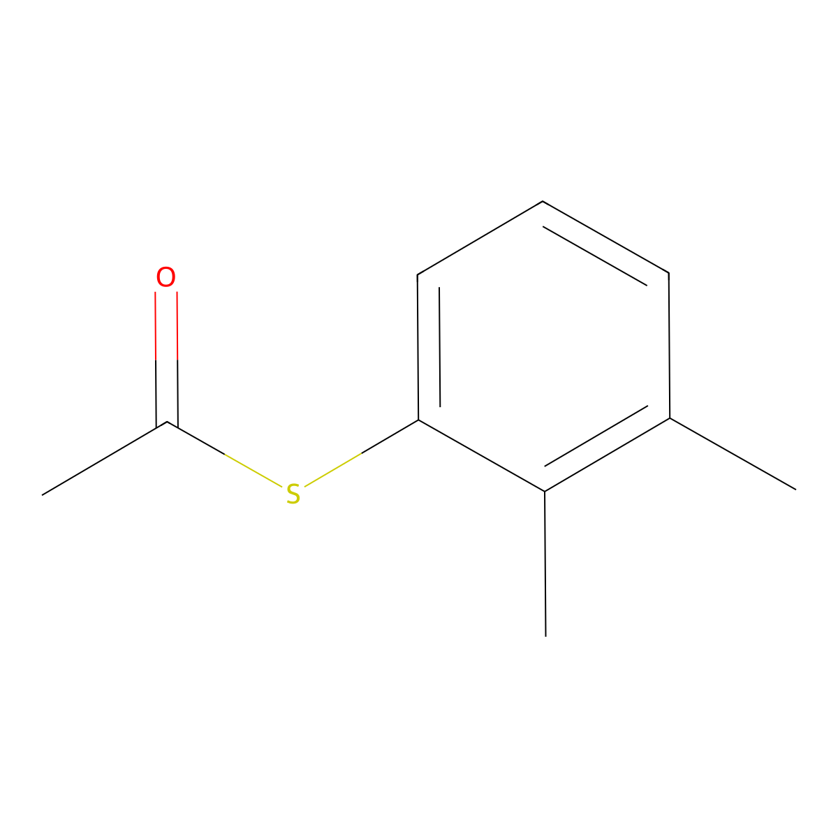 S-2,3-Dimethylphenylthioacetate molecular structure, CAS 1923120-53-9