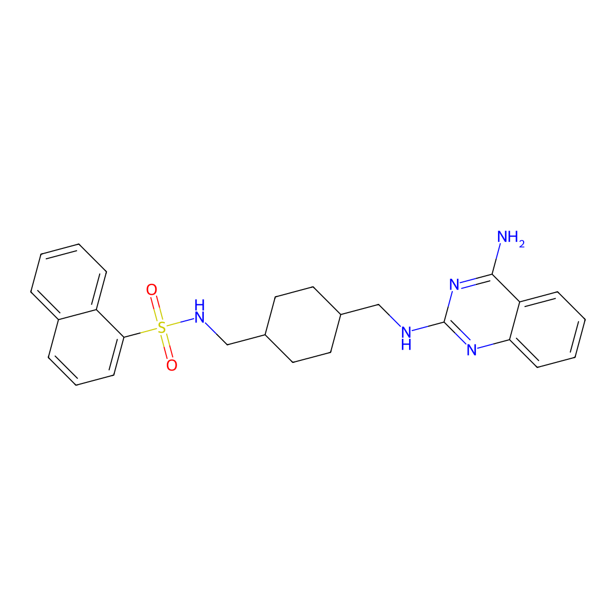 Cgp-71683a free base molecular structure, CAS 192321-23-6