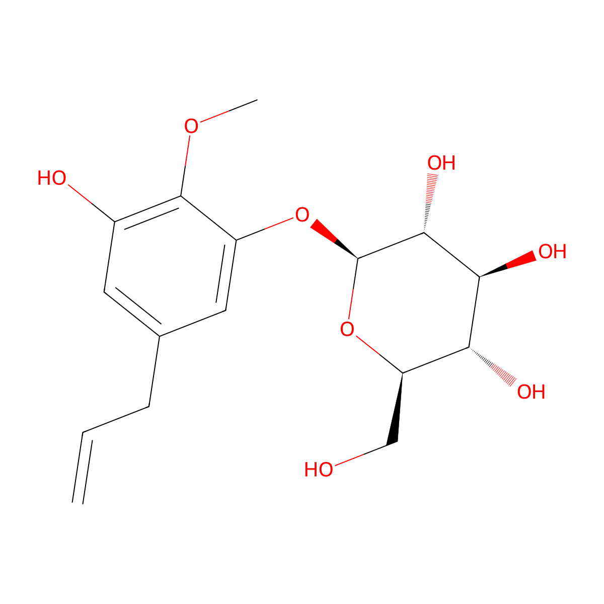 Sphalleroside A molecular structure, CAS 192324-34-8