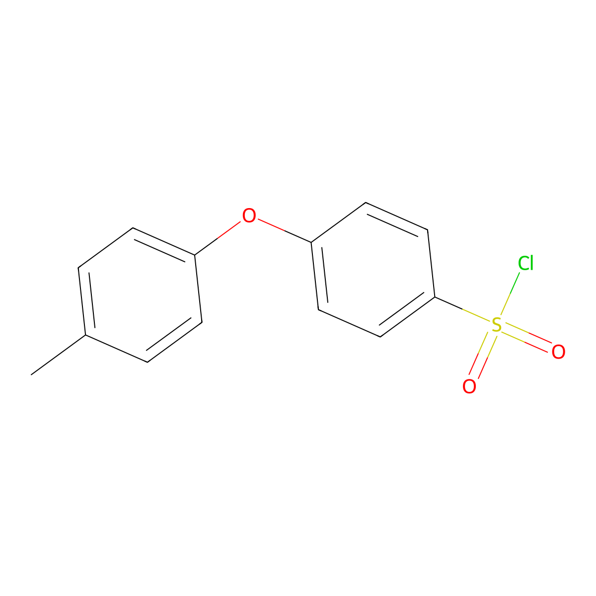4-(4-methylphenoxy)benzenesulfonyl Chloride molecular structure, CAS 192329-90-1