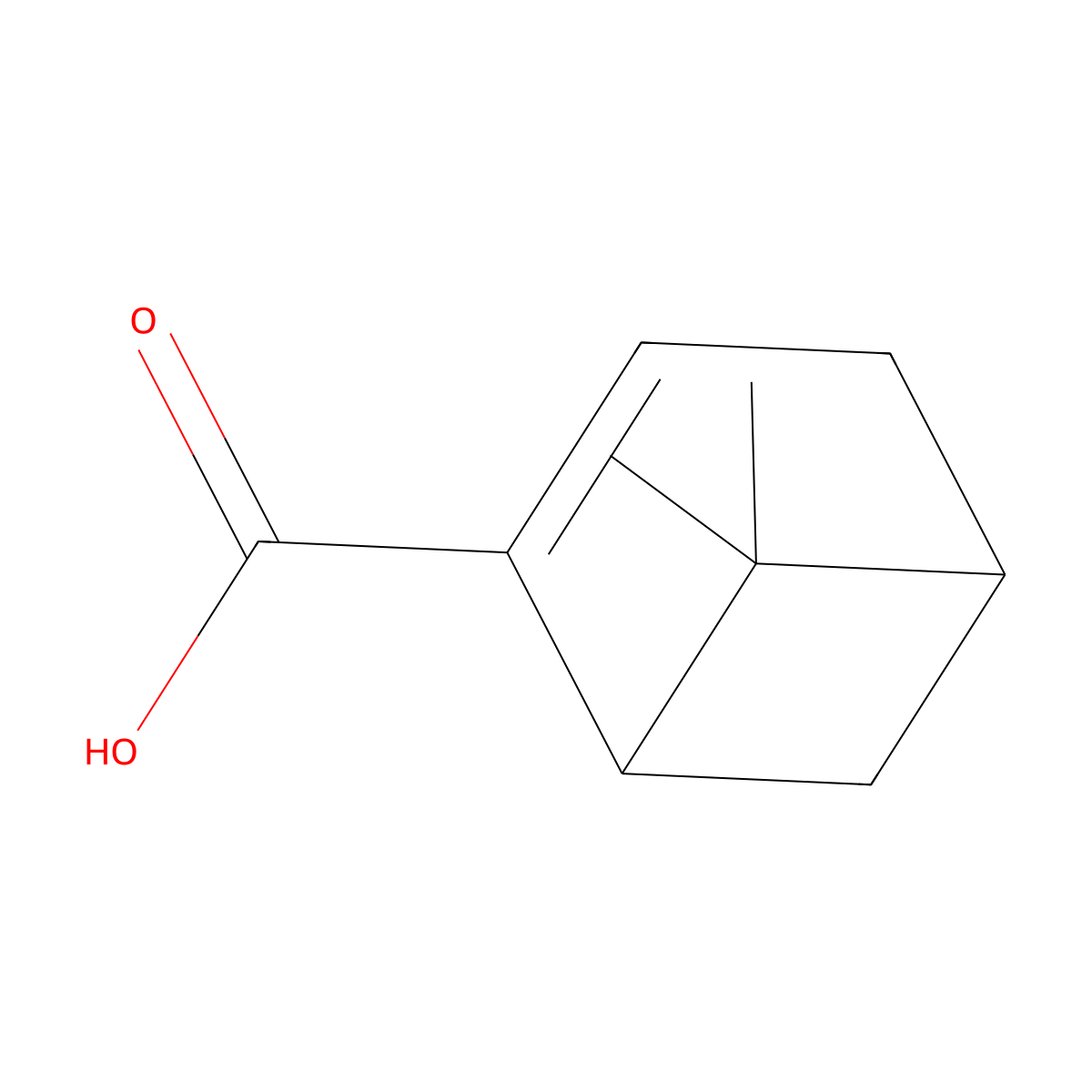 Myrtenic acid molecular structure, CAS 19250-17-0