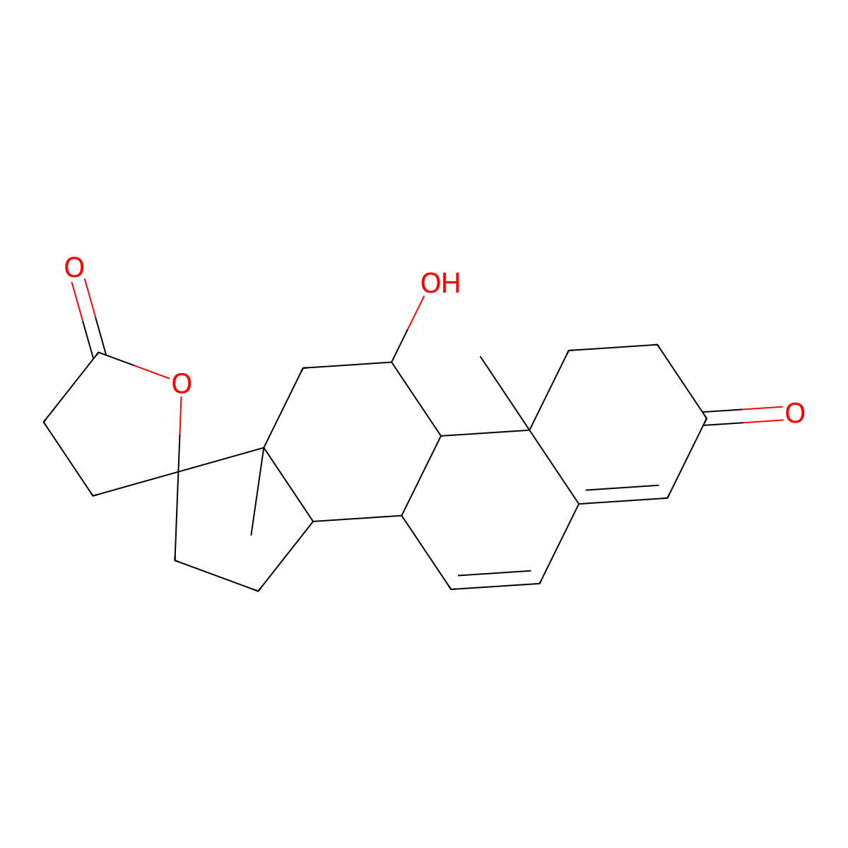 11alpha-Hydroxycanrenone molecular structure, CAS 192569-17-8