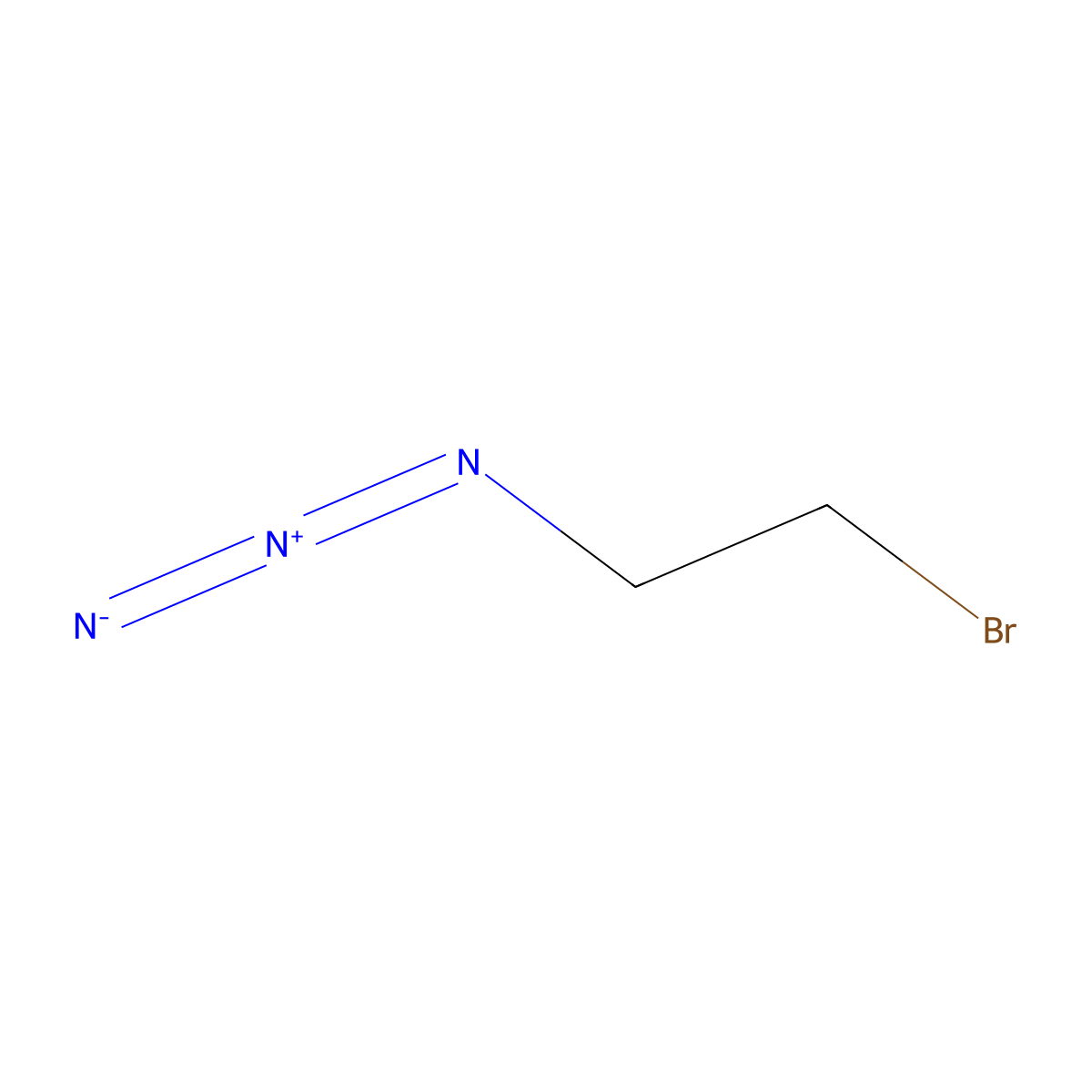 1-Azido-2-bromoethane molecular structure, CAS 19263-22-0