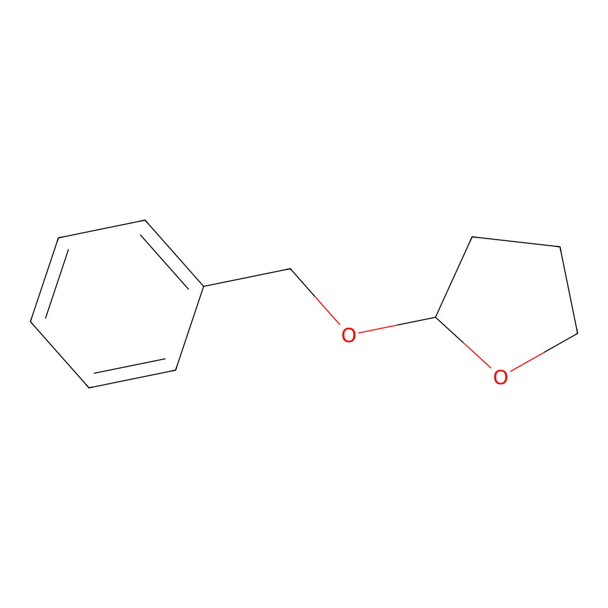 2-(Benzyloxy)tetrahydrofuran molecular structure, CAS 1927-58-8