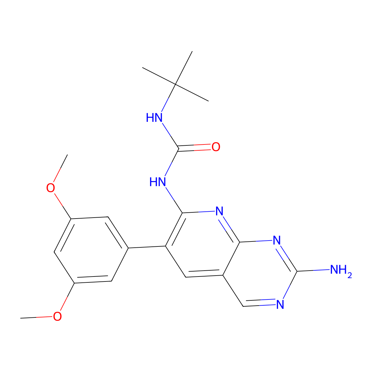 PD-166866 molecular structure, CAS 192705-79-6