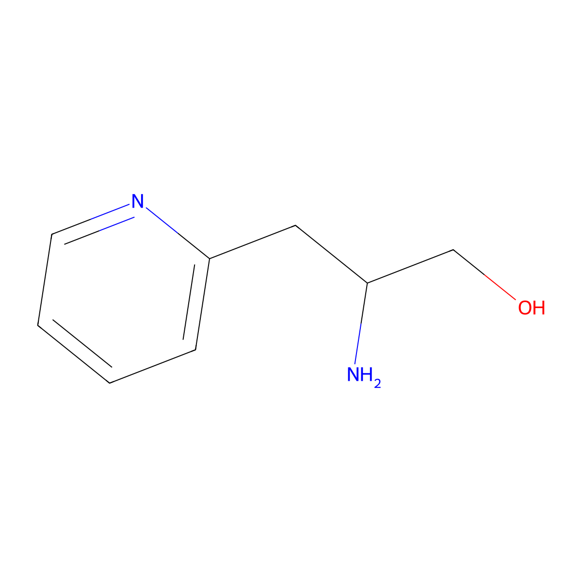 (S)-2-Amino-3-(pyridin-2-YL)propan-1-OL 2hcl molecular structure, CAS 192723-37-8