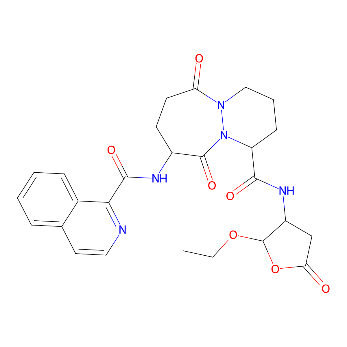 VX-740;Hmr 3480 molecular structure, CAS 192755-21-8