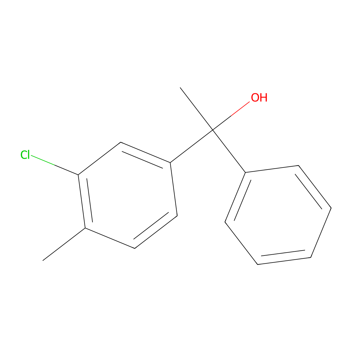 3-Chloro-alpha,4-dimethyl-alpha-phenylbenZenemethanol molecular structure, CAS 1928573-83-4