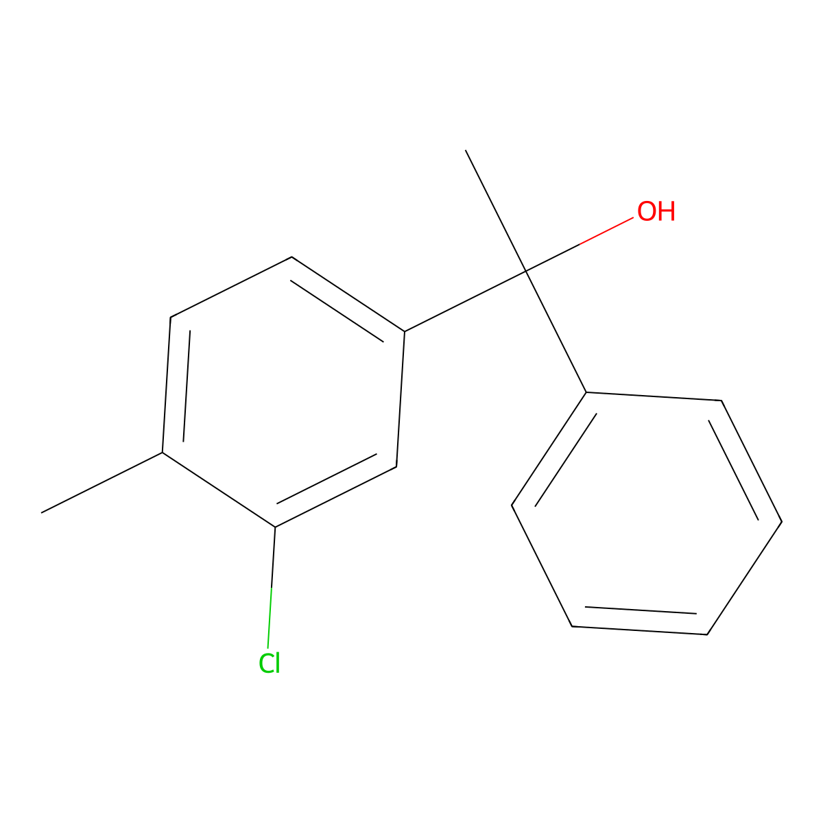 3-Chloro-alpha,4-dimethyl-alpha-phenylbenZenemethanol molecular structure, CAS 1928573-83-4