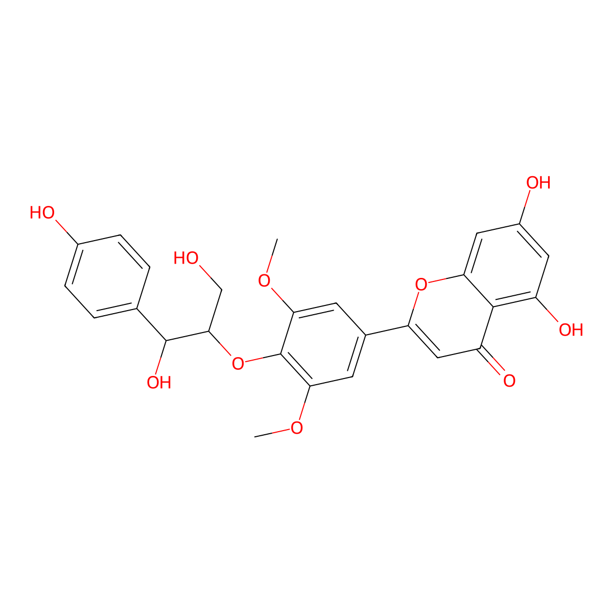 Calquiquelignan D molecular structure, CAS 1928715-38-1