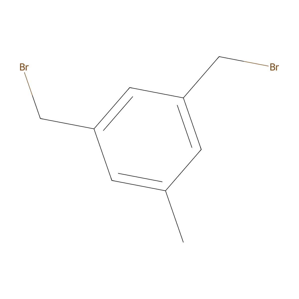3,5-Bis(bromomethyl)toluene molecular structure, CAS 19294-04-3