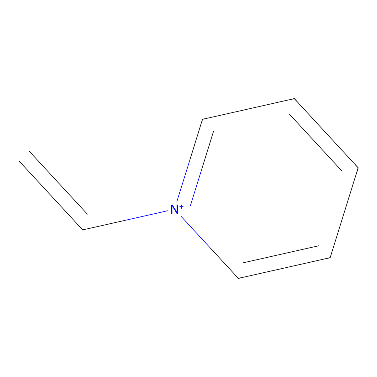 Pyridinium, 1-ethenyl- molecular structure, CAS 19295-34-2