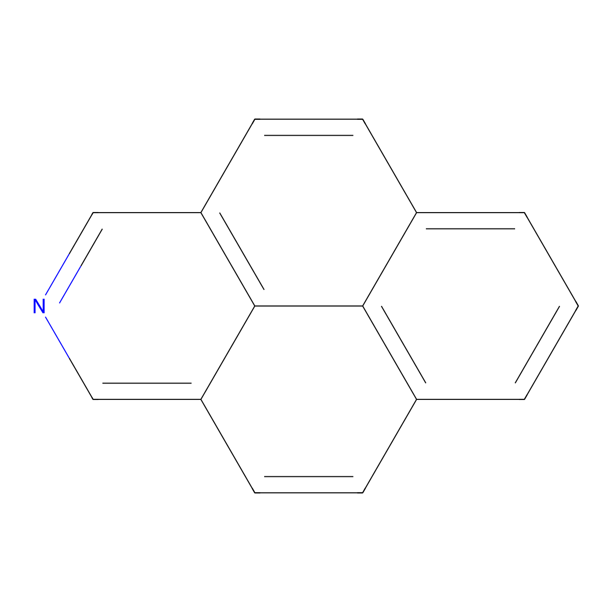 2-Azapyrene molecular structure, CAS 193-98-6