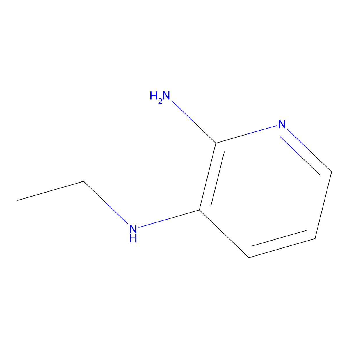 N3-ethylpyridine-2,3-diamine molecular structure, CAS 193070-18-7