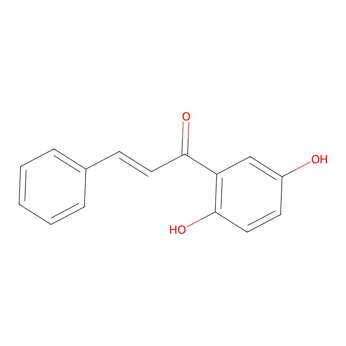 2',5'-Dihydroxychalcone molecular structure, CAS 19312-13-1