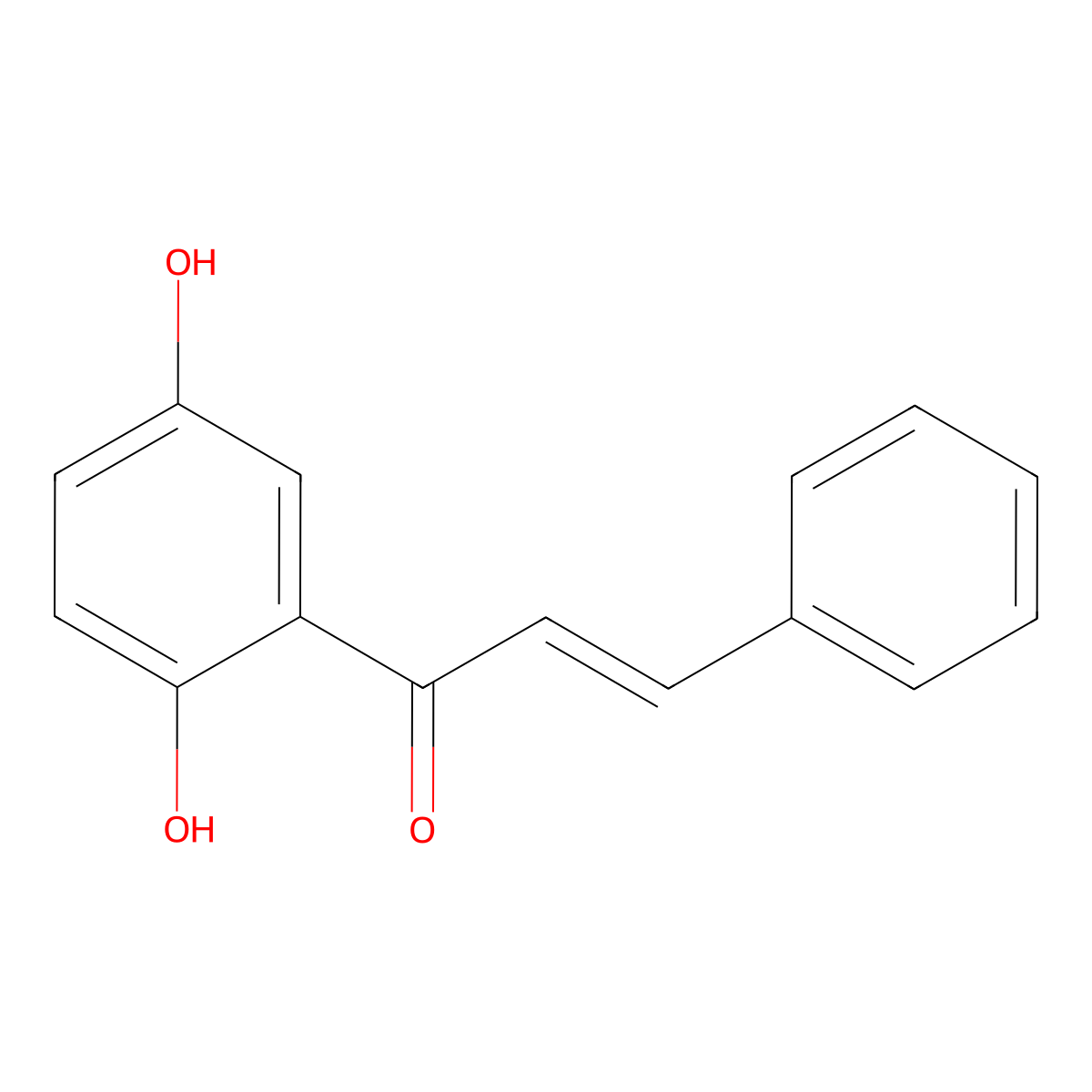 2',5'-Dihydroxychalcone molecular structure, CAS 19312-13-1
