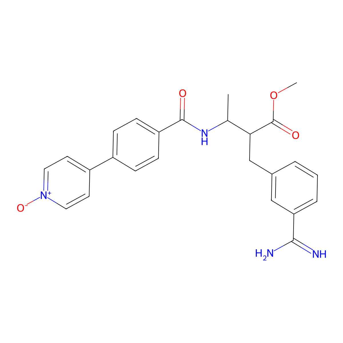 Otamixaban molecular structure, CAS 193153-04-7