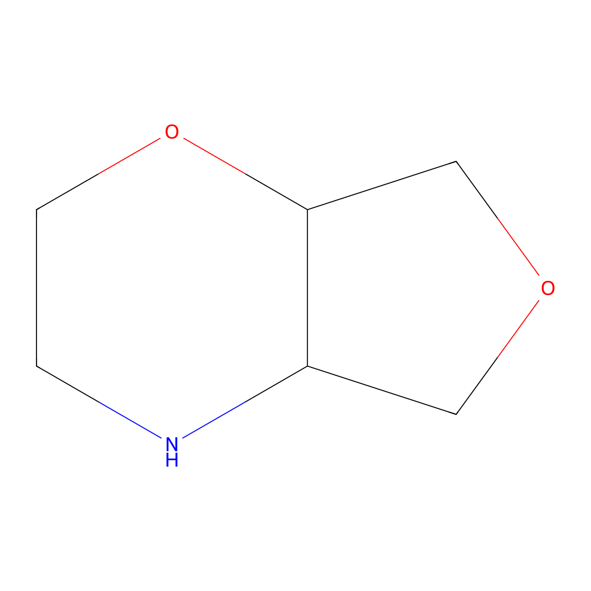 rac-(4aR,7aR)-hexahydro-2H-furo[3,4-b]morpholine molecular structure, CAS 1931900-19-4