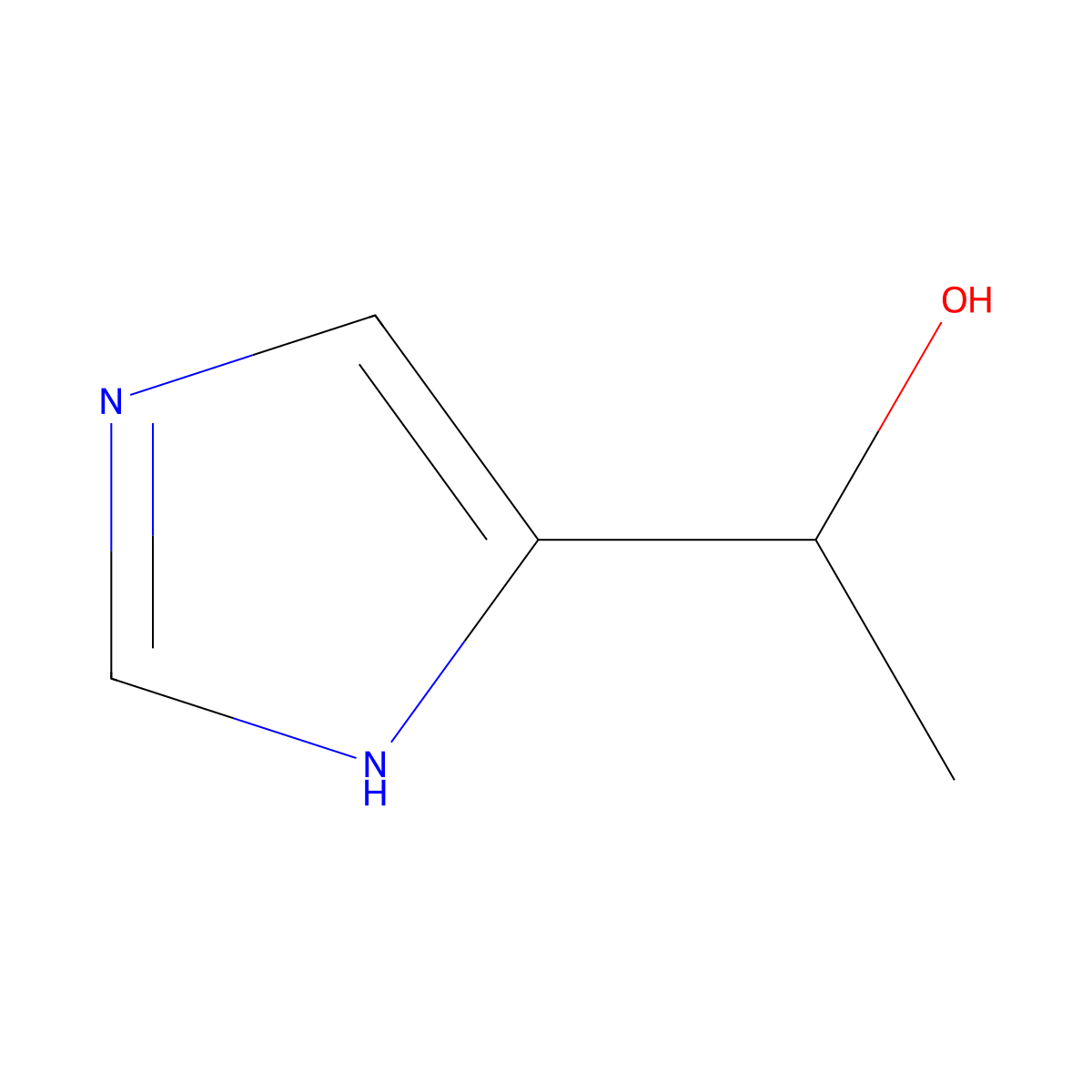 (1S)-1-(1H-imidazol-4-yl)ethan-1-ol molecular structure, CAS 1931920-61-4