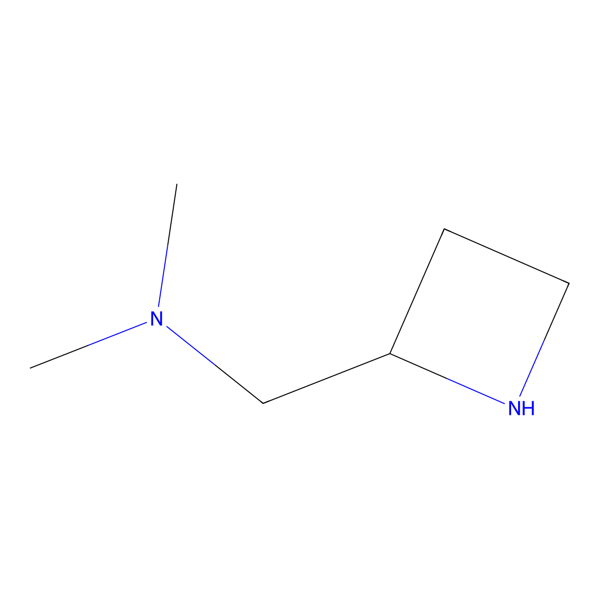 (R)-1-(Azetidin-2-yl)-N,N-dimethylmethanamine molecular structure, CAS 1931944-95-4