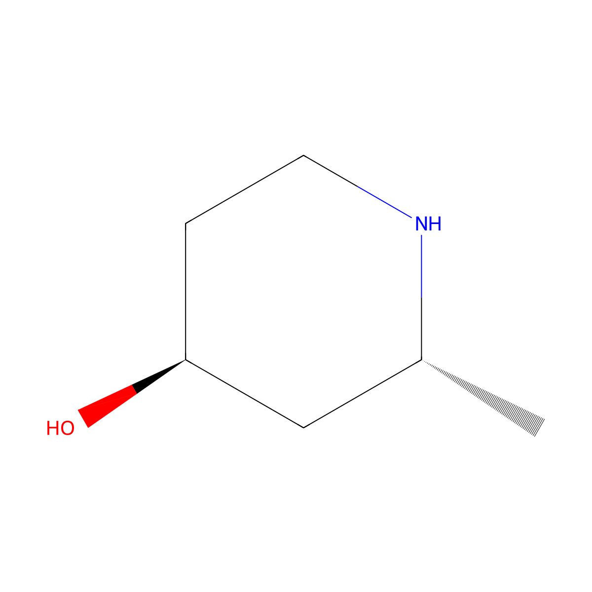 (2R,4S)-2-methylpiperidin-4-ol molecular structure, CAS 1931949-29-9