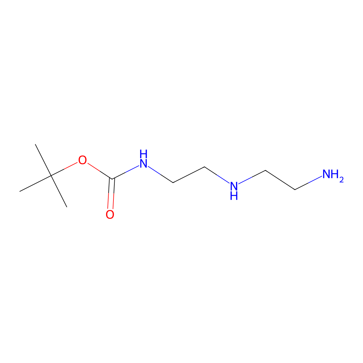 N1-Boc-2,2'-iminodiethylamine molecular structure, CAS 193206-49-4