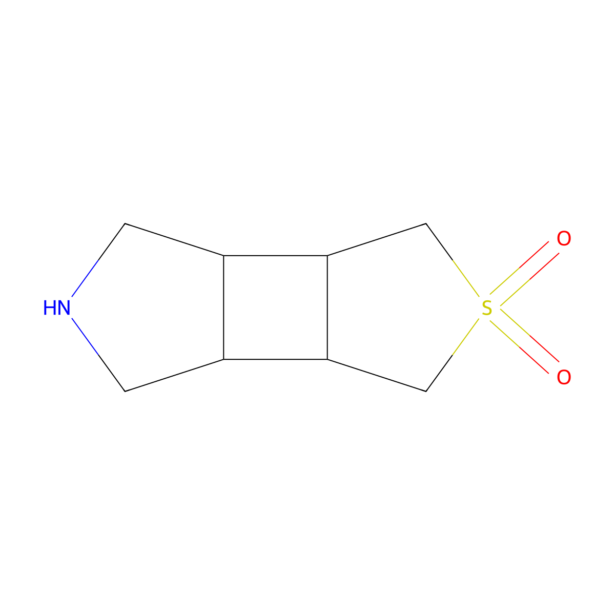 (1R,2S,6R,7S)-4Lambda6-thia-9-azatricyclo[5.3.0.0,2,6]decane-4,4-dione molecular structure, CAS 1932076-68-0
