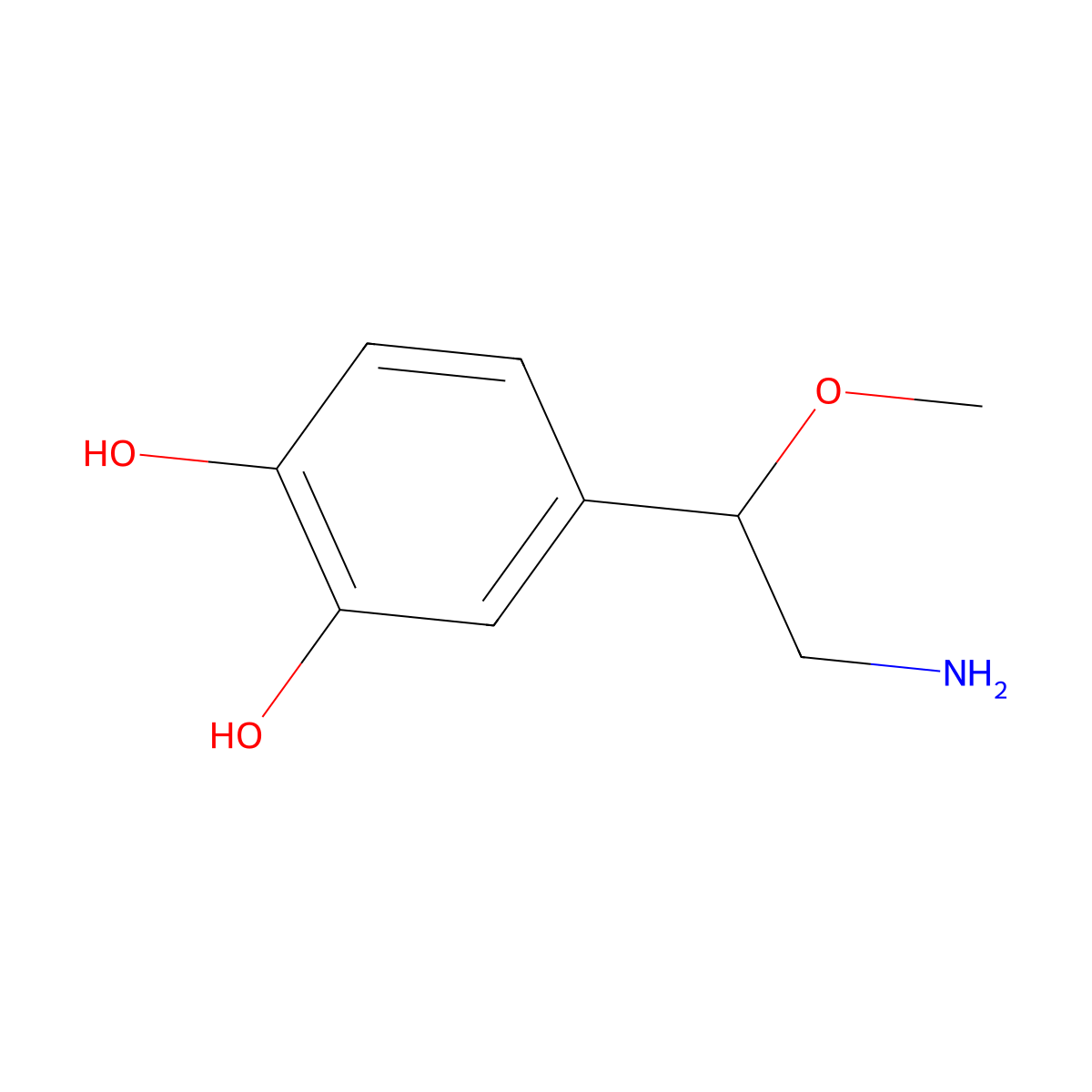 O-Methyl norepinephrine molecular structure, CAS 1932110-67-2