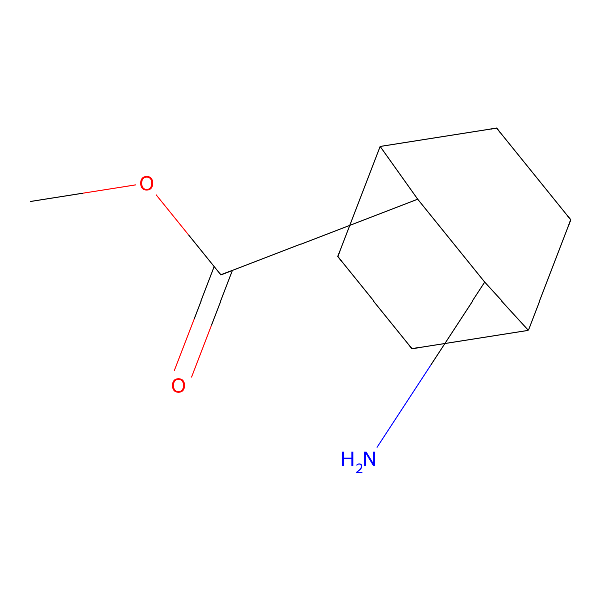 methyl (2R,3R)-3-aminobicyclo[2.2.2]octane-2-carboxylate molecular structure, CAS 1932145-08-8