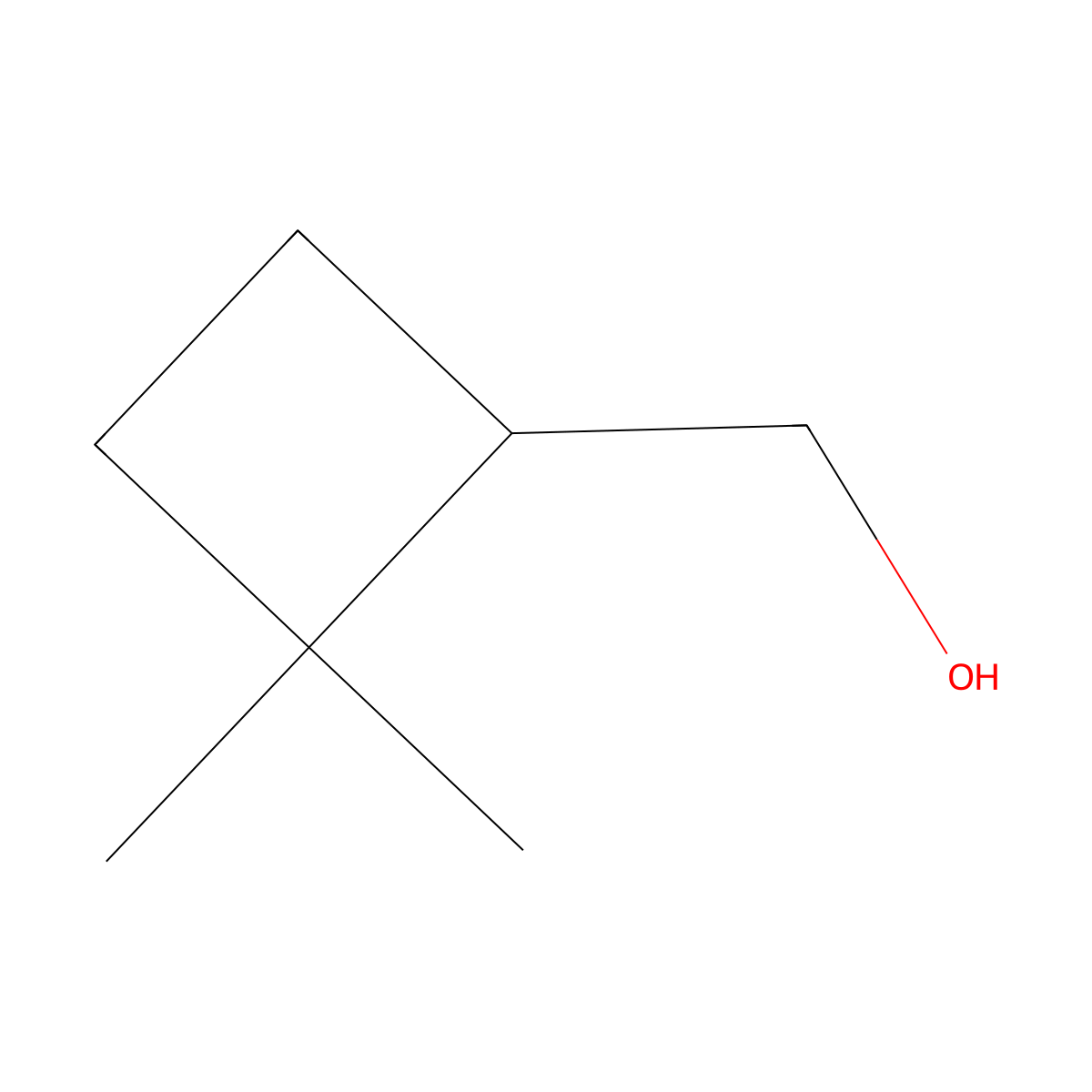 (S)-(2,2-Dimethylcyclobutyl)methanol molecular structure, CAS 1932173-66-4